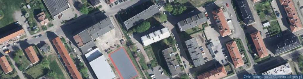 Zdjęcie satelitarne Dębowa ul.