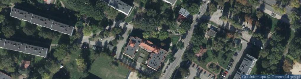 Zdjęcie satelitarne Dębowa ul.
