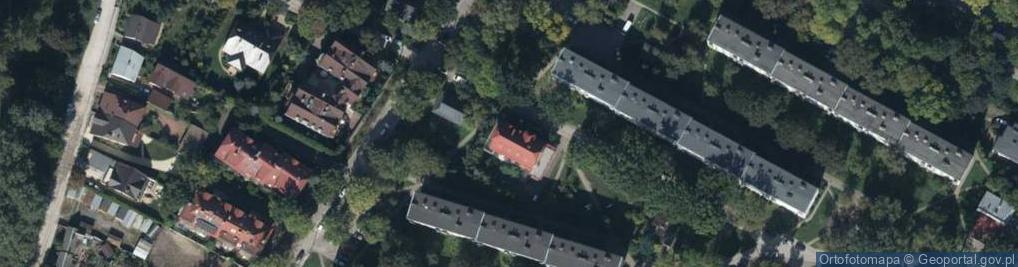 Zdjęcie satelitarne Dębowa ul.