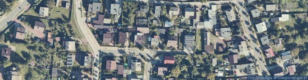 Zdjęcie satelitarne Dębowa ul.