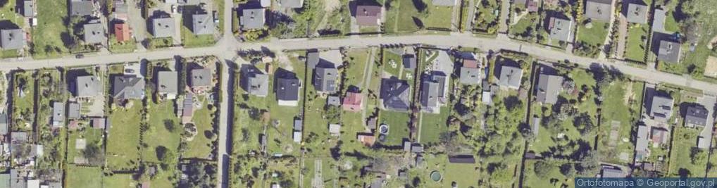 Zdjęcie satelitarne Dębowa ul.