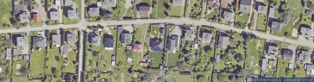 Zdjęcie satelitarne Dębowa ul.
