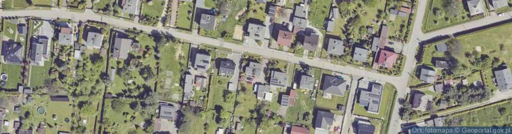 Zdjęcie satelitarne Dębowa ul.