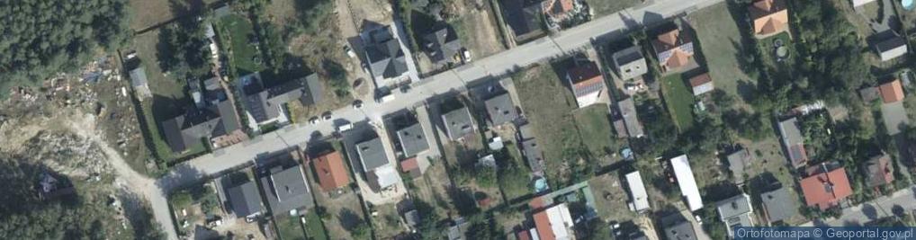 Zdjęcie satelitarne Dębowa ul.