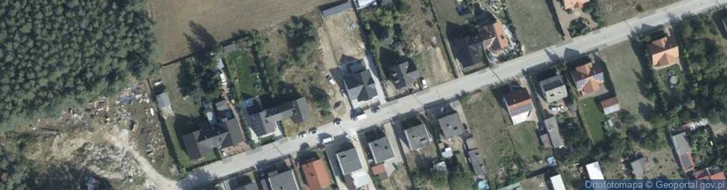 Zdjęcie satelitarne Dębowa ul.