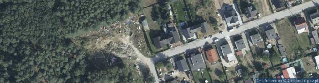 Zdjęcie satelitarne Dębowa ul.