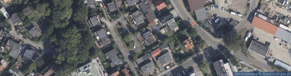 Zdjęcie satelitarne Dębowa ul.