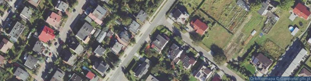 Zdjęcie satelitarne Dębowa ul.