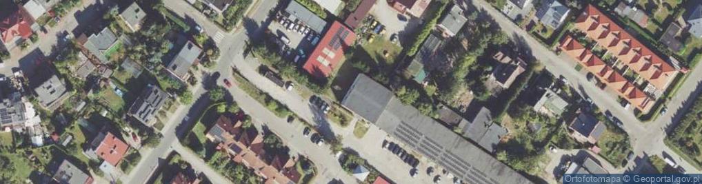 Zdjęcie satelitarne Dębowa ul.