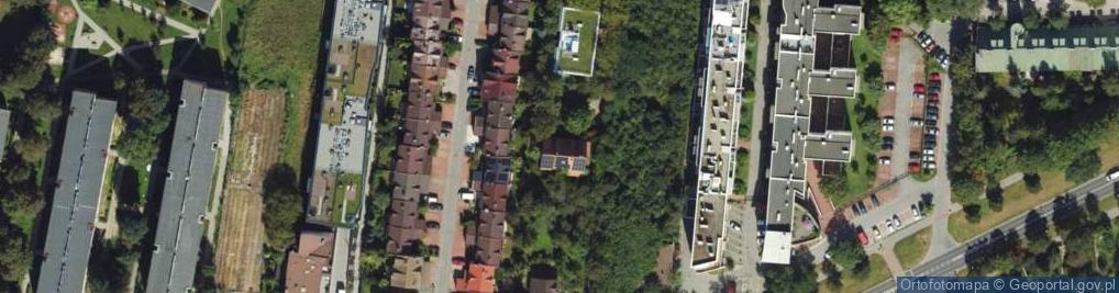 Zdjęcie satelitarne Deptak Chełmońskiego Józefa ul.