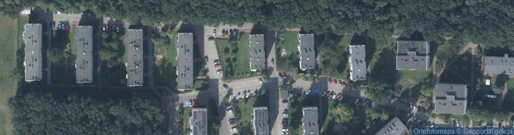 Zdjęcie satelitarne Dekutowskiego-Zapory Hieronima, mjr. ul.