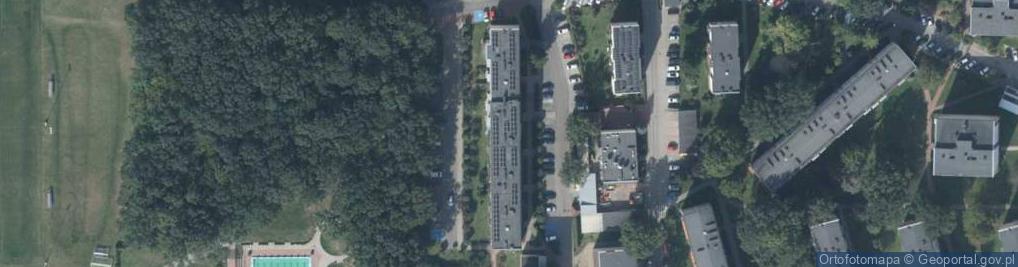 Zdjęcie satelitarne Dekutowskiego-Zapory Hieronima, mjr. ul.