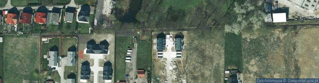 Zdjęcie satelitarne Dębowe Zacisze ul.