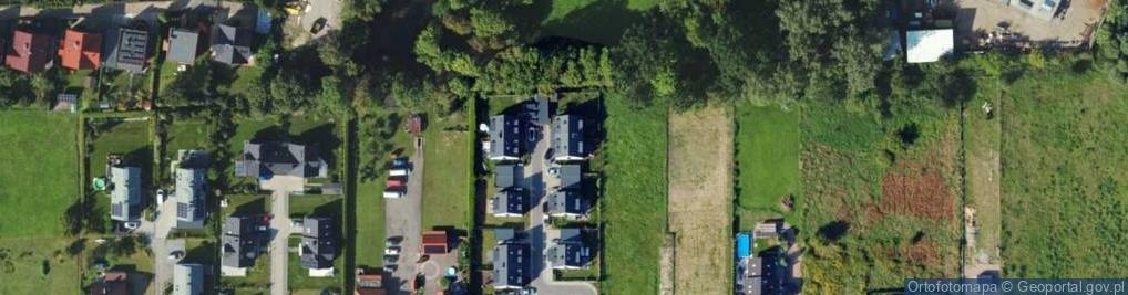 Zdjęcie satelitarne Dębowe Zacisze ul.