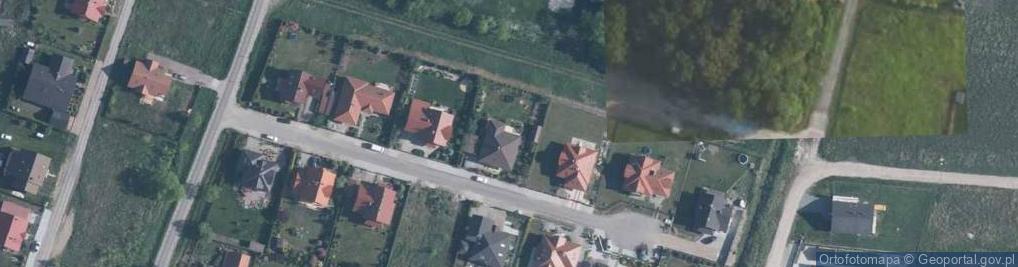 Zdjęcie satelitarne Dębowa ul.
