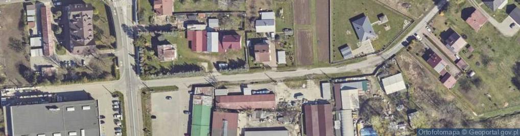 Zdjęcie satelitarne Dębnik ul.