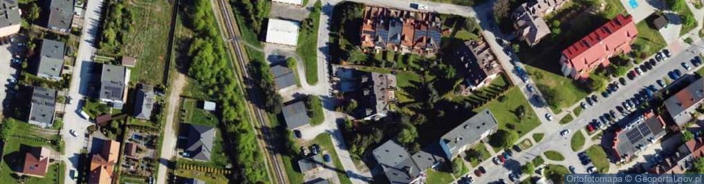 Zdjęcie satelitarne Dębowa ul.