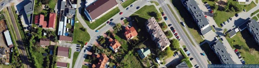 Zdjęcie satelitarne Dębowa ul.