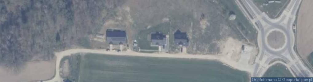 Zdjęcie satelitarne Dębowa ul.