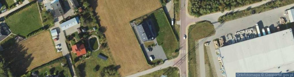 Zdjęcie satelitarne Dębowa ul.
