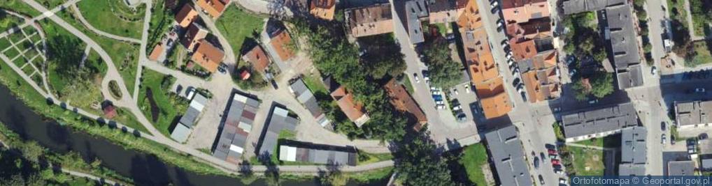 Zdjęcie satelitarne Dębowa ul.