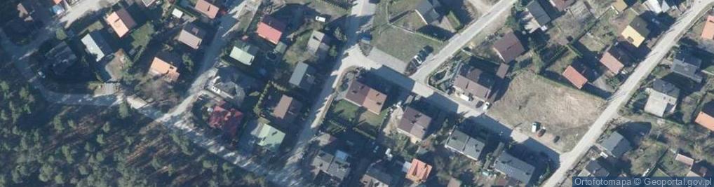 Zdjęcie satelitarne Dębowa ul.