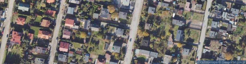 Zdjęcie satelitarne Dębowa ul.