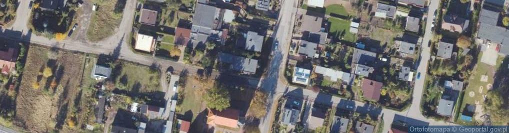 Zdjęcie satelitarne Dębowa ul.