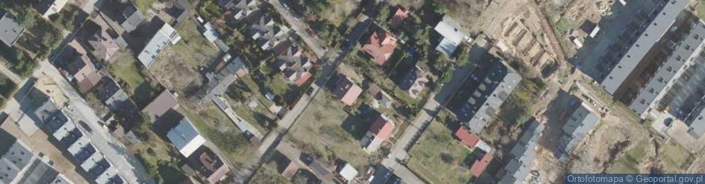 Zdjęcie satelitarne Dębowa ul.