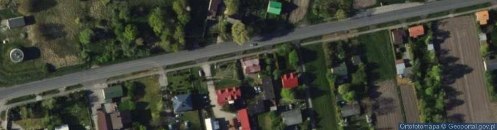 Zdjęcie satelitarne Dębowa ul.