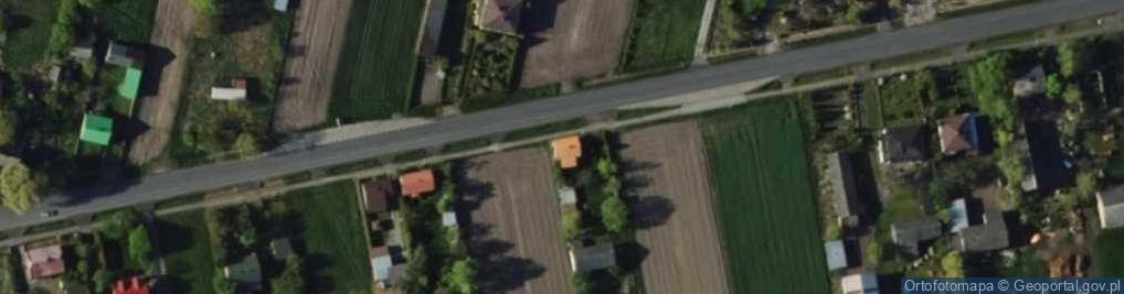 Zdjęcie satelitarne Dębowa ul.