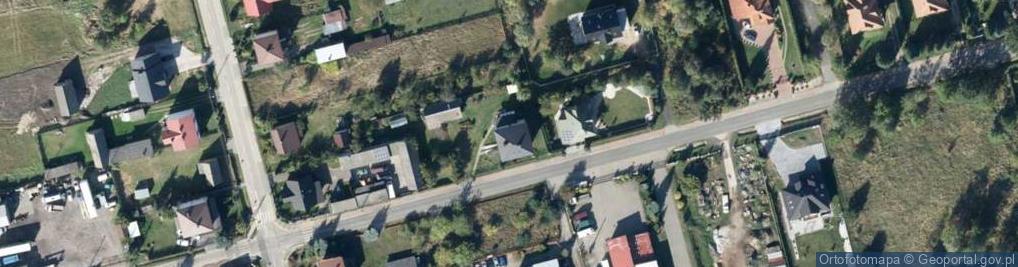 Zdjęcie satelitarne Dębowa ul.