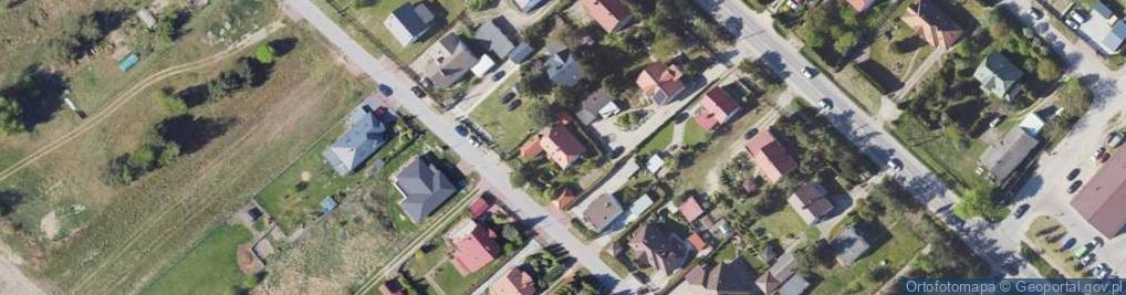 Zdjęcie satelitarne Dębowa ul.