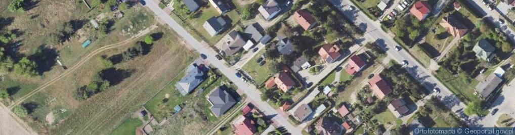 Zdjęcie satelitarne Dębowa ul.
