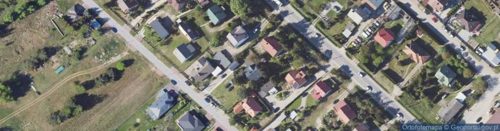 Zdjęcie satelitarne Dębowa ul.