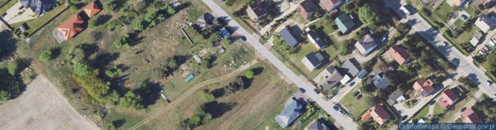Zdjęcie satelitarne Dębowa ul.