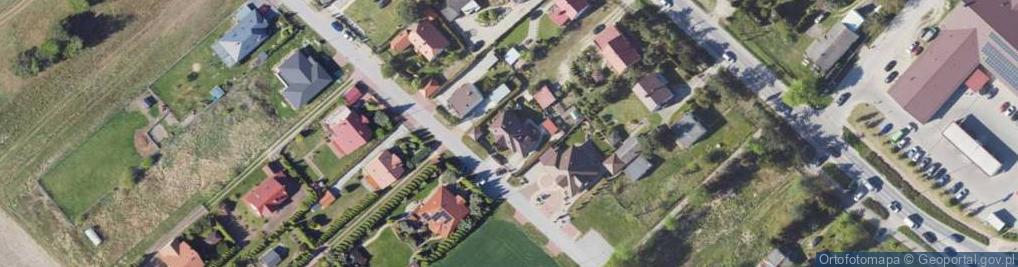Zdjęcie satelitarne Dębowa ul.