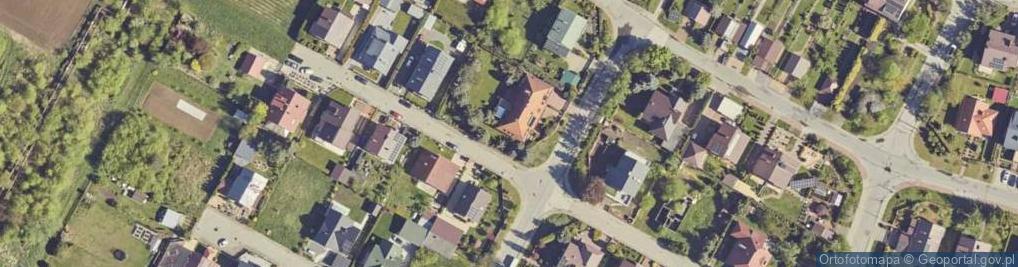 Zdjęcie satelitarne Dębowa ul.