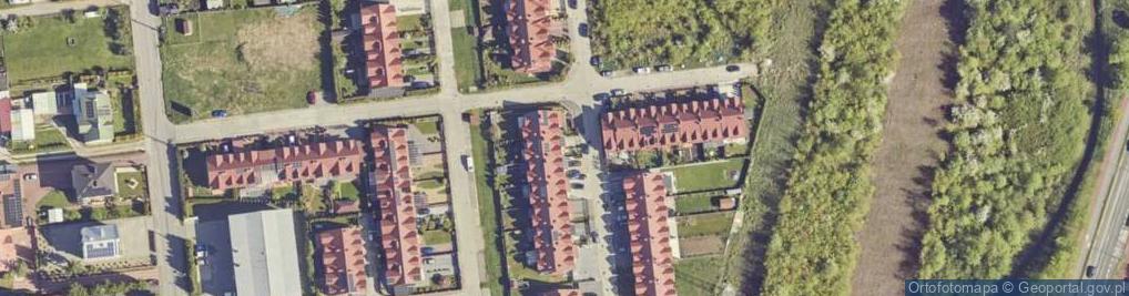 Zdjęcie satelitarne Dereniowa ul.