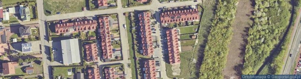 Zdjęcie satelitarne Dereniowa ul.
