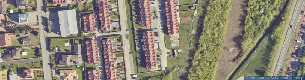 Zdjęcie satelitarne Dereniowa ul.