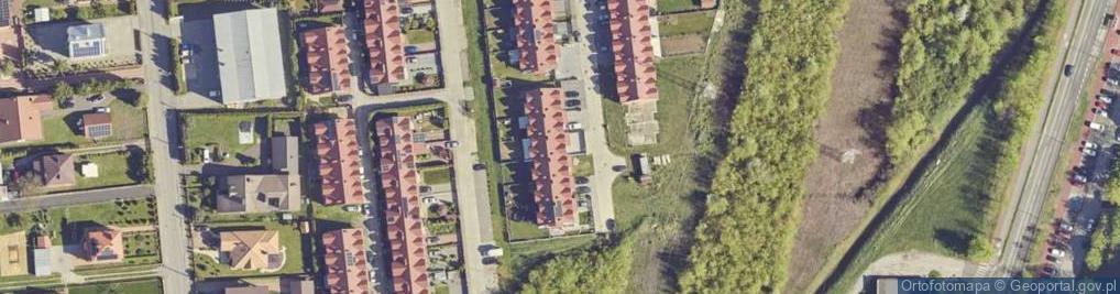 Zdjęcie satelitarne Dereniowa ul.