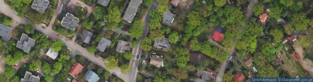 Zdjęcie satelitarne Dębowa ul.