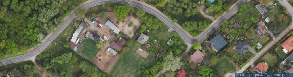 Zdjęcie satelitarne Dębowa ul.