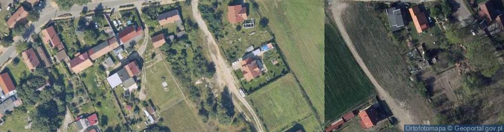 Zdjęcie satelitarne Dębowa ul.