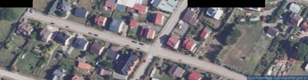 Zdjęcie satelitarne Dębowa ul.