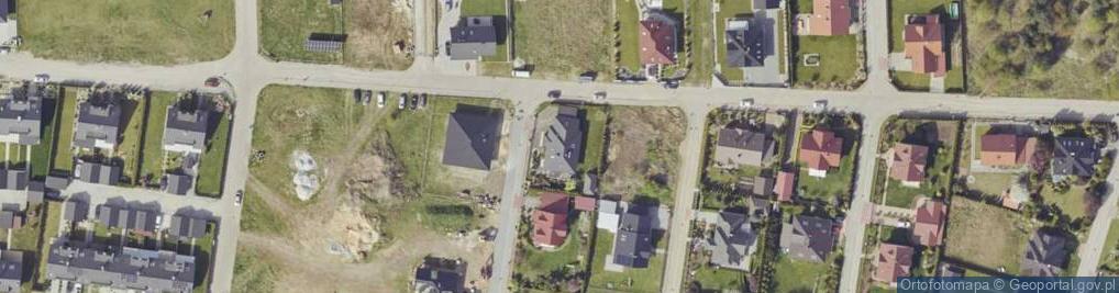 Zdjęcie satelitarne Dębowa ul.