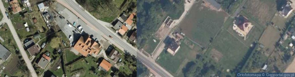 Zdjęcie satelitarne de Gaulle'a Charlesa, gen. ul.