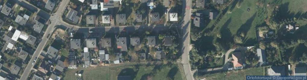 Zdjęcie satelitarne Dębowa ul.