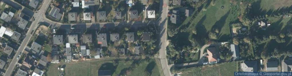 Zdjęcie satelitarne Dębowa ul.